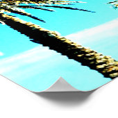 ruhige Palme Poster (Ecke)