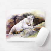 Ruhige Polar Bear Mousepad (Mit Mouse)
