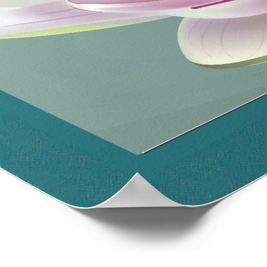 Ruhige Printwerbung Poster (Ecke)