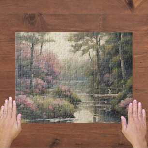 Ruhige Puzzle-See, 11" x 14", 252 Stück Puzzle