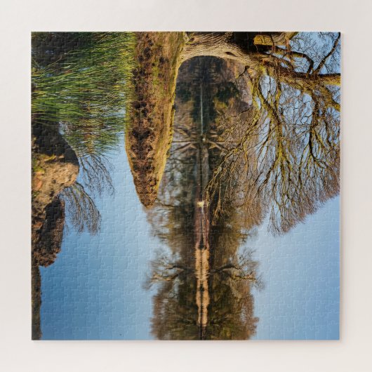 Ruhige Reflektionen Puzzle (Horizontal)