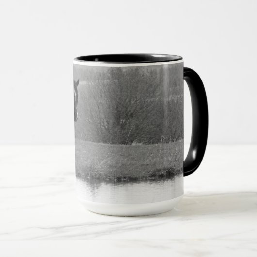 Ruhige Reflettz ~ Tasse (VorderseiteRechts)