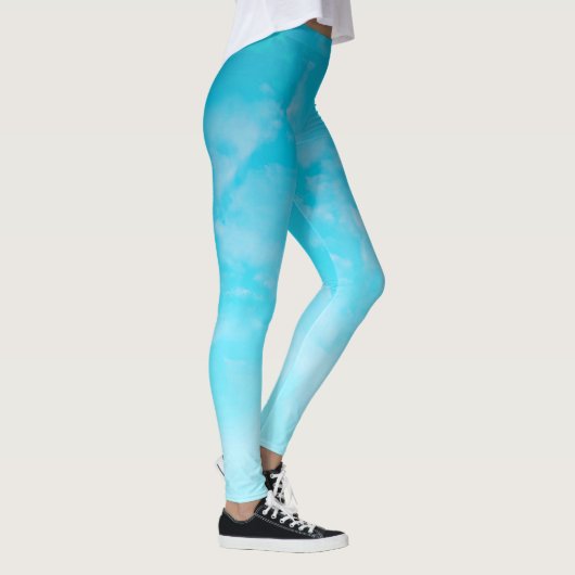 *~* ruhige Reichweite für das Himmel-Aquarell Leggings (Rechts)