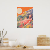 Ruhige Retreat Poster (Küche)