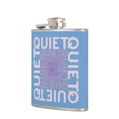 Ruhige Ruhe Flachmann (Links)