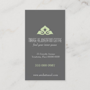 Ruhige Salon-Verabredungs-Visitenkarte Terminkarte