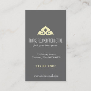 Ruhige Salon-Verabredungs-Visitenkarte Terminkarte