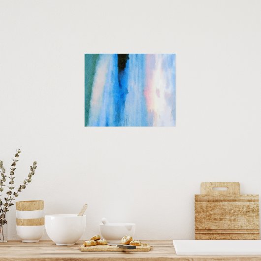 ruhige See Poster (Küche)