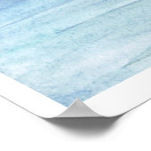 ruhige See Poster (Ecke)