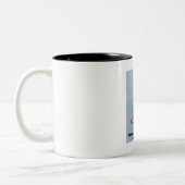 RUHIGE SICHT ZWEIFARBIGE TASSE (Links)