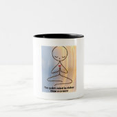 RUHIGE SICHT ZWEIFARBIGE TASSE (Mittel)