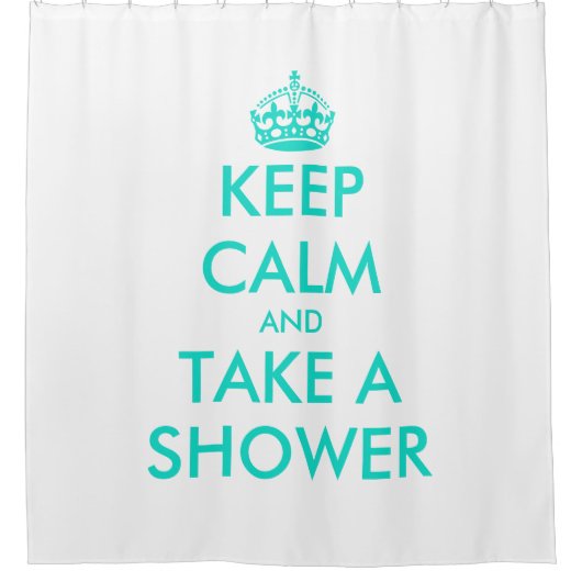 Ruhige, sonnige behalt mit Duschvorhang (Vorderseite)