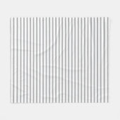 Ruhige Ströme - weicher Streifen Fleecedecke (Vorderseite (Horizontal))