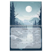 Ruhige Szenen 2025 Kalender (Feb 2026)