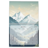 Ruhige Szenen 2025 Kalender (Jan 2026)