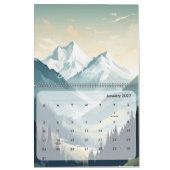 Ruhige Szenen 2025 Kalender (Jan 2027)