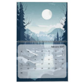 Ruhige Szenen 2025 Kalender (Feb 2027)