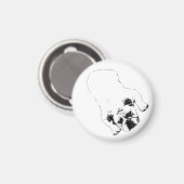 Ruhige Tage Magnet (Vorderseite/Rückseite)