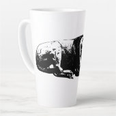 Ruhige Tasse des Hundes (Linke Ecke)