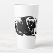 Ruhige Tasse des Hundes (Vorderseite)