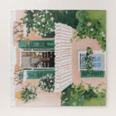 Ruhige Terrasse in Rom Puzzle (Horizontal)