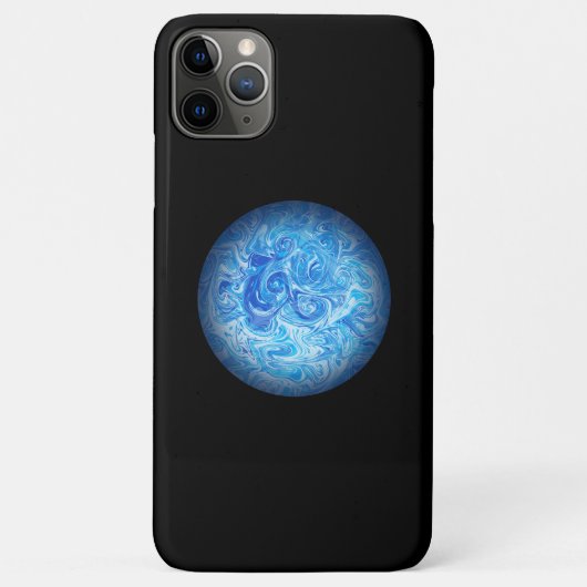 Ruhige Tide Fluid Art Handyhülle Case-Mate iPhone Hülle (Rückseite)