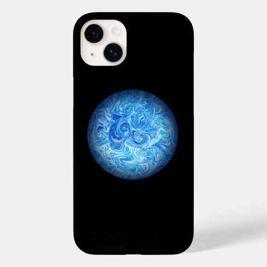 Ruhige Tide Fluid Art Handyhülle Case-Mate iPhone Hülle (Rückseite)
