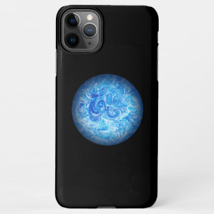 Ruhige Tide Fluid Art Phone Case iPhone 11 11Pro Max Hülle