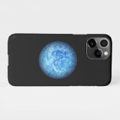 Ruhige Tide Fluid Art Phone Case iPhone 11 Pro Hülle (Rückseite (Horizontal))