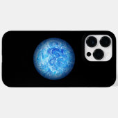 Ruhige Tide Fluid Art Phone Case iPhone 14 Pro Max (Rückseite (Horizontal))
