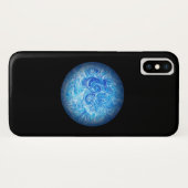Ruhige Tide Fluid Art Telefonhülle iPhone X Case-Mate iPhone Hülle (Rückseite (Horizontal))