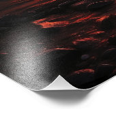 Ruhige Twilight: Majestic Mountain Sunset Fotodruck (Ecke)