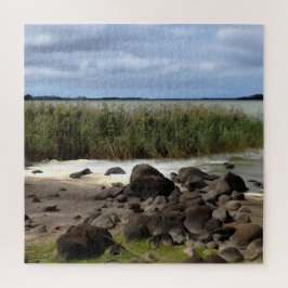 Ruhige Ufer des Lake Bolac Puzzle