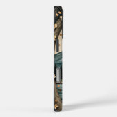 Ruhige Uhr: Adler am Bergsee Case-Mate iPhone Hülle (Rückseite / Rechts)