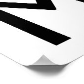 Ruhige und backene Muffins behalten Poster (Ecke)