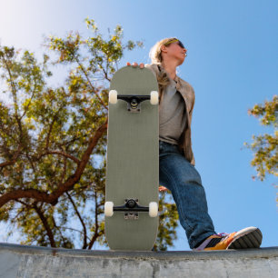 Ruhige und einfache olivgrüne texturierte Hintergr Skateboard