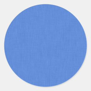 Ruhige und einfache visuelle blaue texturierte Hin Runder Aufkleber