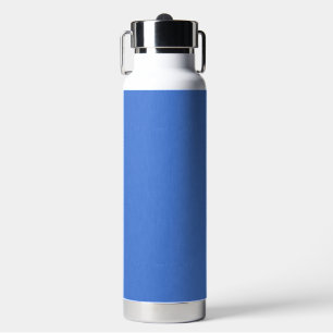 Ruhige und einfache visuelle blaue texturierte Hin Trinkflasche