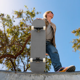 Ruhige und einfache visuelle graue texturierte Hin Skateboard