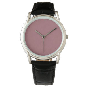 Ruhige und einfache visuelle lila texturierte Hint Armbanduhr