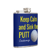 Ruhige und glatte den mit Putt Vinyl ummantelten K Flachmann (Rechts)