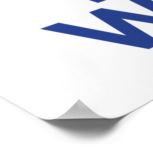 Ruhige und langsame Unkräuter behalten Poster (Ecke)