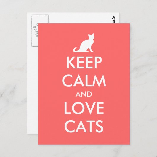 Ruhige und Liebe Katzen nach Karte behalten | Kora (Vorne/Hinten)