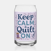 Ruhige und ruhige Lage bei Vintager Überlaufkonstr Dosenglas (Rückseite)