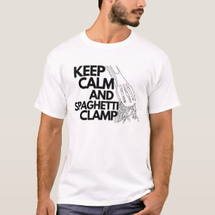 Ruhige und spaghetti-Klemme behalten T-Shirt