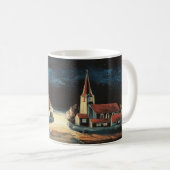 Ruhige Village Crescent Moon Tasse (VorderseiteRechts)