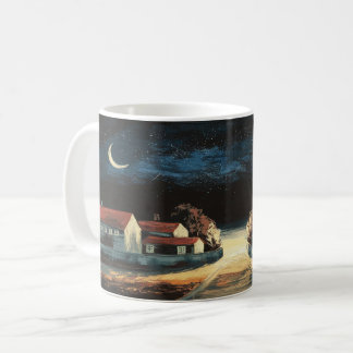 Ruhige Village Crescent Moon Tasse