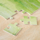 Ruhige Waldhirsch-Aquarell-Kunst Puzzle (Seite)