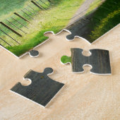 Ruhige Weg-Sommer Landschaft Puzzle (Seite)