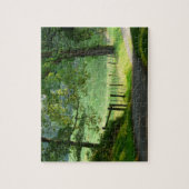 Ruhige Weg-Sommer Landschaft Puzzle (Vertikal)